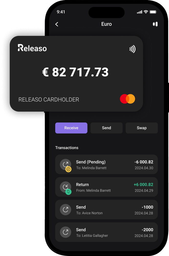 Releaso Crypto Debit Card